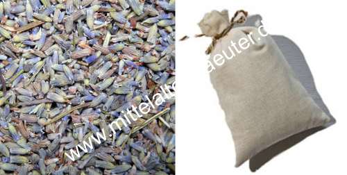 Lavendelsäckchen - 100% Baumwolle - zum Schließen ins Bild klicken