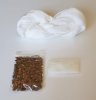 Dyeing kit silk - alder buckthorn bark - ochre / brown