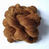 100% sheep's wool dyed with alder buckthorn bark - brown