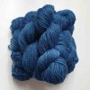 100% Schafwolle gefärbt mit Indigo - blau