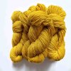 100% sheep's wool dyed with reseda - yellow
